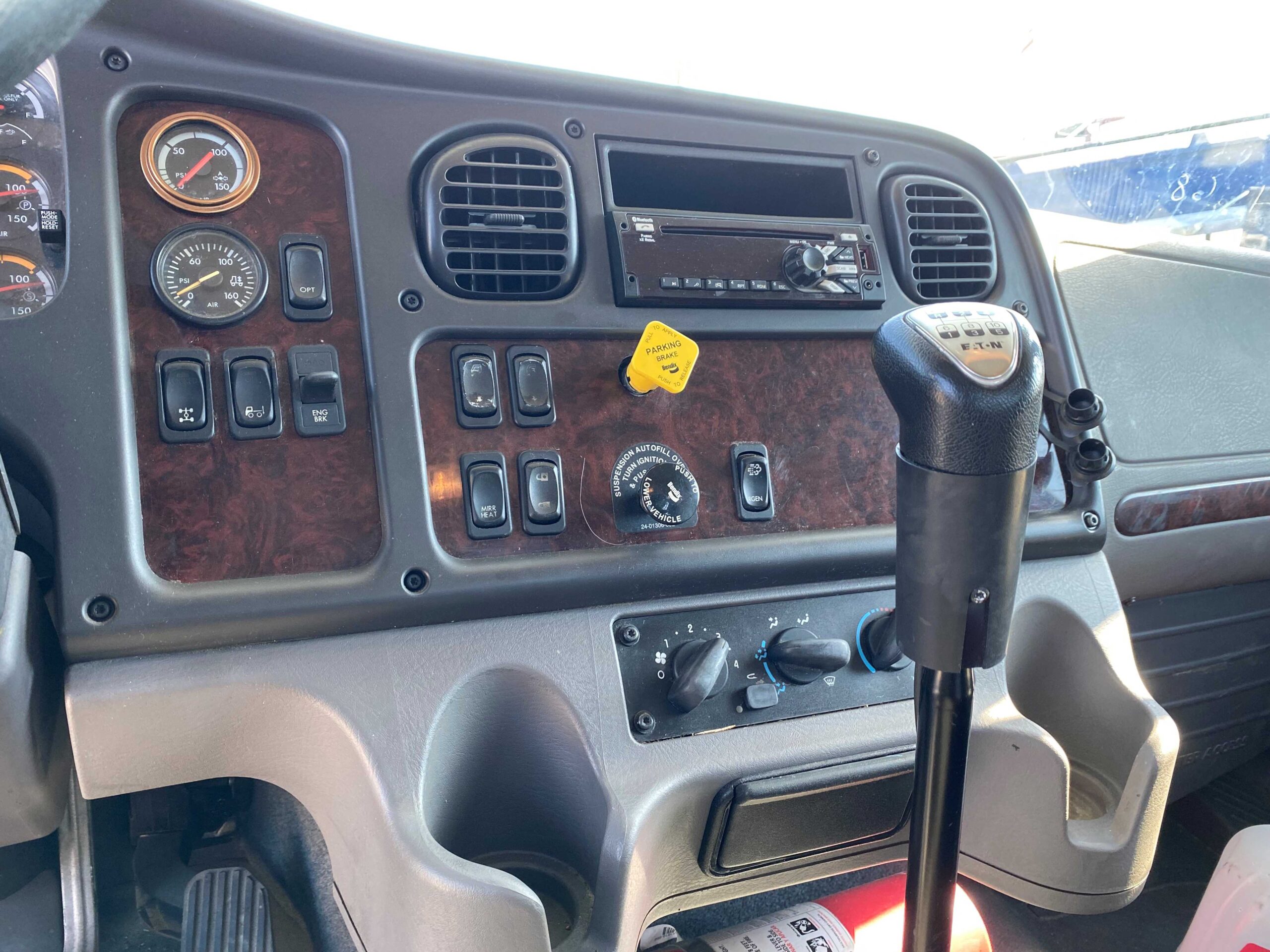 Vehicle dashboard controls and gauges